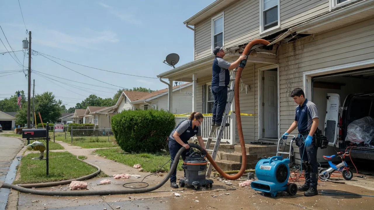 Water Damage Restoration in Fluvanna, TX near me
